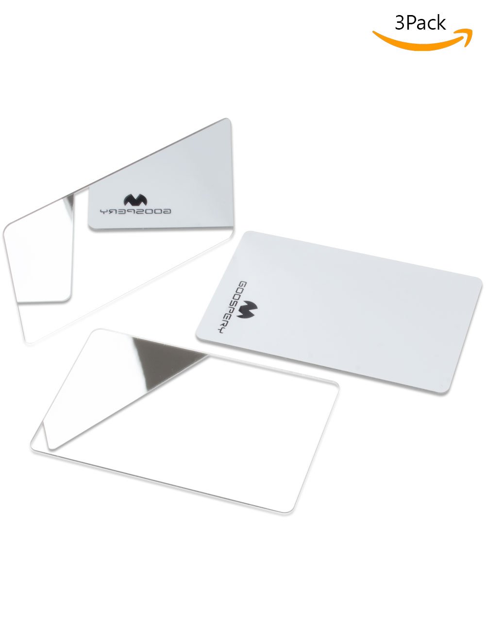 Mercury Card Pocket Mirror Useful Credit Card Size For Purse Cell Phone Wallet Case 3 Pack Uni Mirror 3p Amazon In Electronics