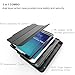 Samsung Galaxy Tab E 9.6 Case - Full Body Protection Heavy Duty Shockproof Armor Hard PC+Silicone Hybrid High Impact Resistant Defender Cover with Screen Protector