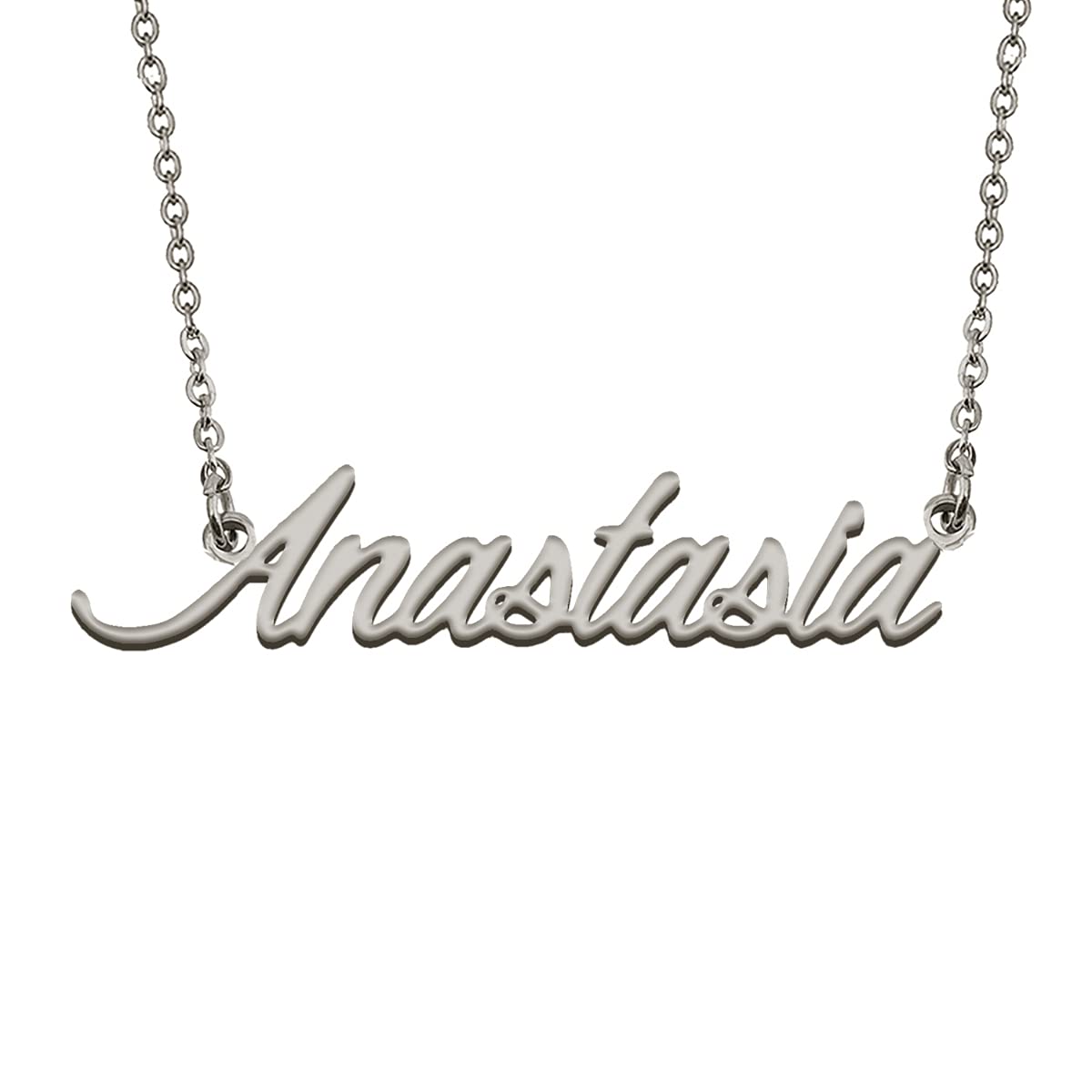 HUAN XUN Custom Dainty Name Necklace Personalized