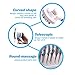 YOOHUG Retractable Dog Brush and Cats Brushes for All Hair Types, Self Cleaning Slicker Brush Best Pet Shedding Tools Pet Grooming Brush, Blue