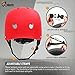 JBM Skateboard Helmet - Lightweight, Adjustable & Ventilated Helmet for Scooter, Roller Skate, Inline Skate
