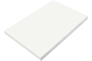 Pacon Sunworks Lot de 100 feuilles de papier de construction, 30,5 x 45,7 cm, blanc