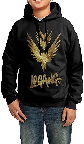 Nosese Duck Custom Logan Paul Parrot Pattern Sky Background Youth Hoodie