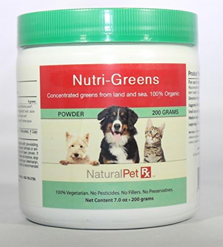 Natural Pet RX Nutri-Greens Nutritional Support (200 grams)