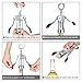 Wine Opener, X-Chef Luxury Silver Wing Corkscrew Easy Open Wine Bottle Opener for Wine Enthusiast Waiters Bartenders