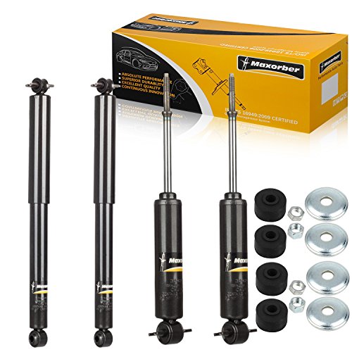 Maxorber Full Set 4 Pieces Shocks Struts Absorber Kit For 1996-2013 Chevrolet Express 2500 & Chevrolet Express 3500 & GMC Savana 2500 & GMC Savana 3500