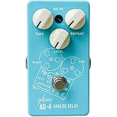 Monoprice Indio Series Vintage Analog Delay Guitar Effect Pedal, AD-4 True Bypass - Blue