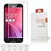 Nacodex Glass for Asus ZenFone Zoom ZX550 Tempered Glass Screen Protector [0.33mm 9H Hardness] (for Asus ZenFone Zoom ZX550) (for Asus ZenFone Zoom ZX550)
