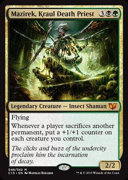 Magic: the Gathering - Mazirek, Kraul Death Priest (048/342) - Commander 2015
