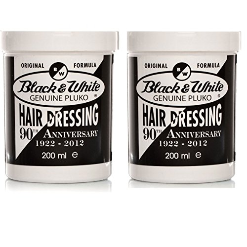 Black And White Pluko Hair Dressing Pomade 50ml Buy Online In