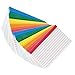 Color Coded Bar Ruled Index Cards 3 x 5 Assorted Colors, 2 Pack of100/Pack