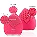 SUNMAY Sonic Face Cleanser and Massager Brush with Timmer, Rechargeable IPX5 Waterproof Organic Silicone Facial Cleansing Brush