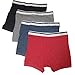 Gildan 4-Pack Men's Premium Cotton Boxer Briefs - Assorted Color (Medium (Waist 32