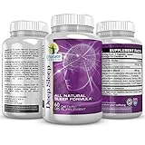Deep Sleep Natural Sleep Formula for Men & Women - 100% Natural, Safe & Non-Habit Forming Sleep Aid Pills (Vegetarian Safe) w/ Melatonin & 5-HTP for Quick, Sound & Healthy Sleep - 60 Capsules