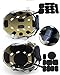 Jadedragon Universal Tactical Airsoft Helmet Accessories Cs Helmet EVA Pads 19pcs set For FAST/ACH/MICH/Motorcycle Helmet Black