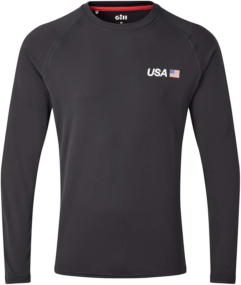 Buy GILL Men's Sail GP UV Tec Long Sleeve Tee QuickDry Fishing Tee Shirt at Amazon.in