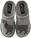 Haflinger Women's Doggy Slipper,Silver Grey,39 EU/8 M US
