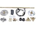 HinLIaDa 29inch/740mm Rear Live Axle Kit, with Brake Assembly & Chain Replacement for Drift Trike Go Kart 50cc 70cc 90cc atv quads 29 inch/740mm