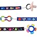 BoeChloe MS Classy Pacifier Clip Set for Your Girl or Boy, with Soothie Case, Ready for Present