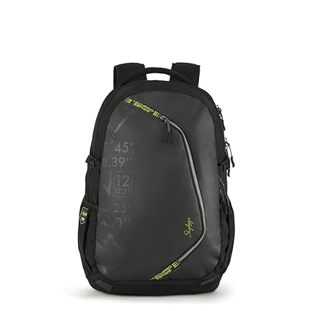 Skybags Zylus 29.484 Ltrs Black Laptop Backpack (LPBPZYP1BLK)