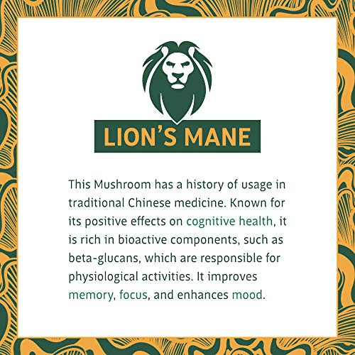 LIFE CYKEL Lion's Mane Mushroom Oral Spray with Lemon Myrtle Brain