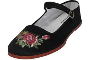 SHOES8TEEN Shoes 18 Women's Foldable Portable Travel Ballet Flat Shoes w/Matching Carrying Case