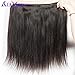 Ali Moda Peruvian Straight Virgin hair 3 Bundles Human Hair Weave Extensions Natural Color