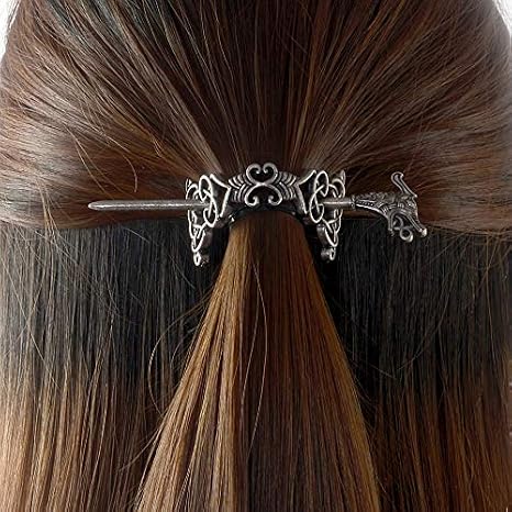 Large Celtic Knots Dragon Hairpins A A œnorse Viking Crown Hair