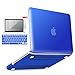 IBENZER Compatible with MacBook Pro 13 Inch case A1278 Release 2012-2008, Plastic Hard Shell Case with Keyboard & Screen Cover for Apple Old Version Mac Pro 13 with CD-ROM, Royal Blue, P13RBL+2