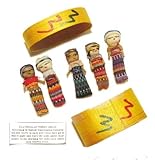 Five Large Worry Dolls in a Box
