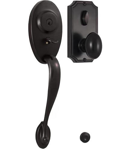 Weslock 07105M1-0020 Durham Knob, Oil-Rubbed Bronze - Doorknobs