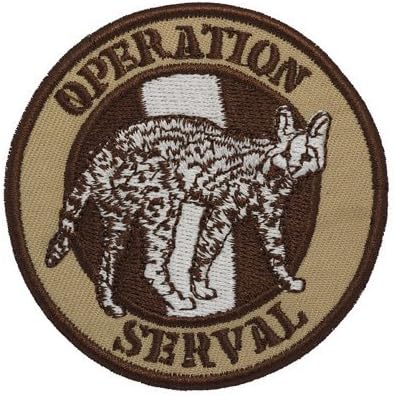 écusson " OPERATION SERVAL " - MALI Afrique Guerre OPEX tap Légion Velcro Patch(k)