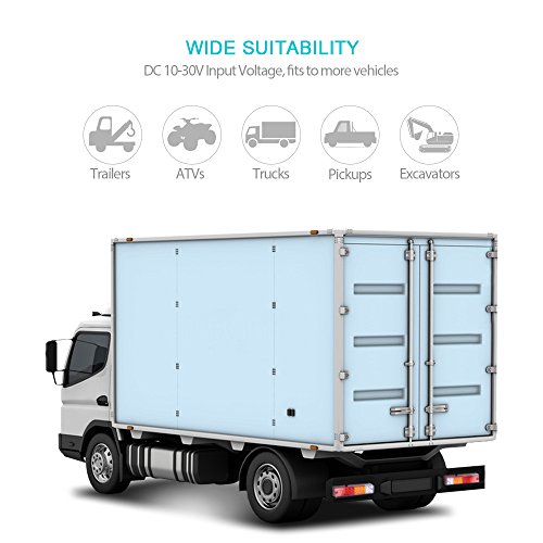 4 MICTUNING+Trailer+Bar+Waterproof+Parking+Red+Amber+White