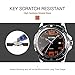 Mens Quartz Watch, Analog Watches Fashion Sports Dress Waterproof Business Casual Wrist Watch with Silicone Rubber Band 30M 3ATM Water Resistant