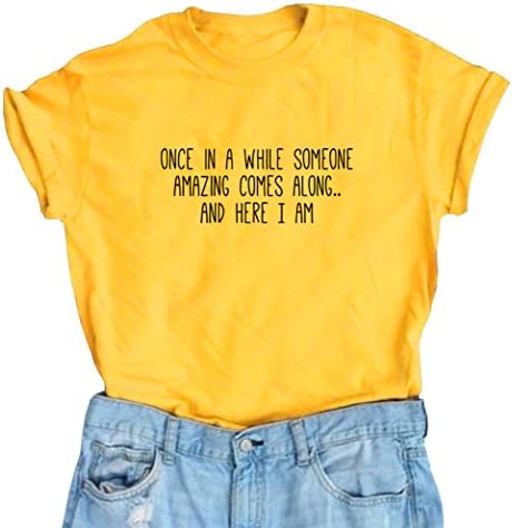 Summer Women's Cute Short Sleeve Tops Teen Girl Tee Funny T Shirt