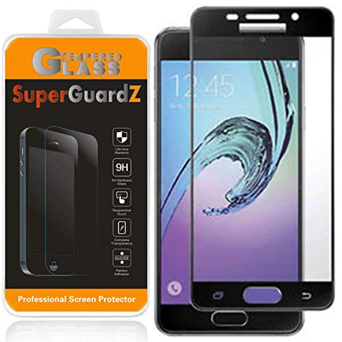 for Samsung Galaxy J7 V / J7V Screen Protector Tempered Glass [Full Coverage], SuperGuardZ, Edge-to-Edge, Anti-Scratch [Lifetime Replacement] + 2 Stylus Pen