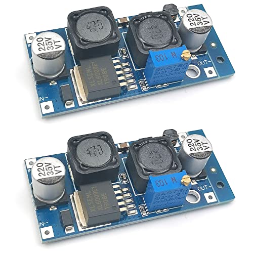 FainWan 2Pack Adjustable DCDC Buck Boost Converter Automatic Wide