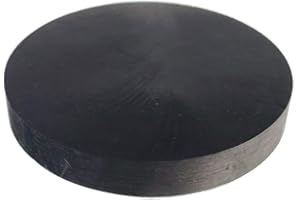OTOOLWORLD 99.9% Purity Disk Columnar Graphite Ingot Block EDM Graphite Plate Milling Surface (70x10MM)