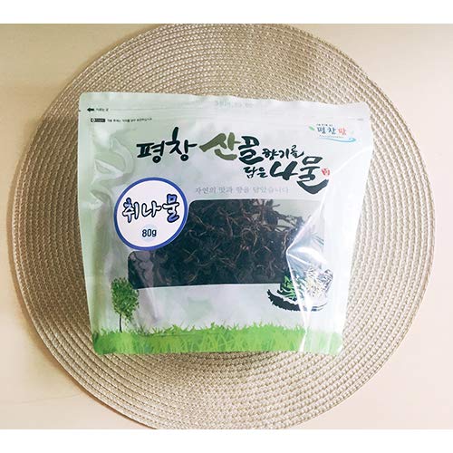 Gangwon, PyeongChangFarm, Dried Chwinamul 80g, harvested from Korea