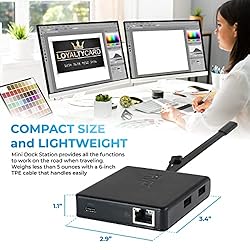RVP+ Docking Station Dual Monitor, 6-in-1, 100W