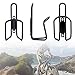 Water Bottle Cages,Bike Bicycle Alloy Aluminum Lightweight Water Bottle Holder Cages Brackets (2 Pack)