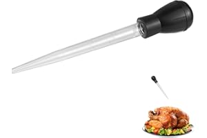 Premium Turkey Basters for Cooking – Baster Syringe for Hot Liquids – Meat and Food Injector – Essential Thanksgiving Cooking