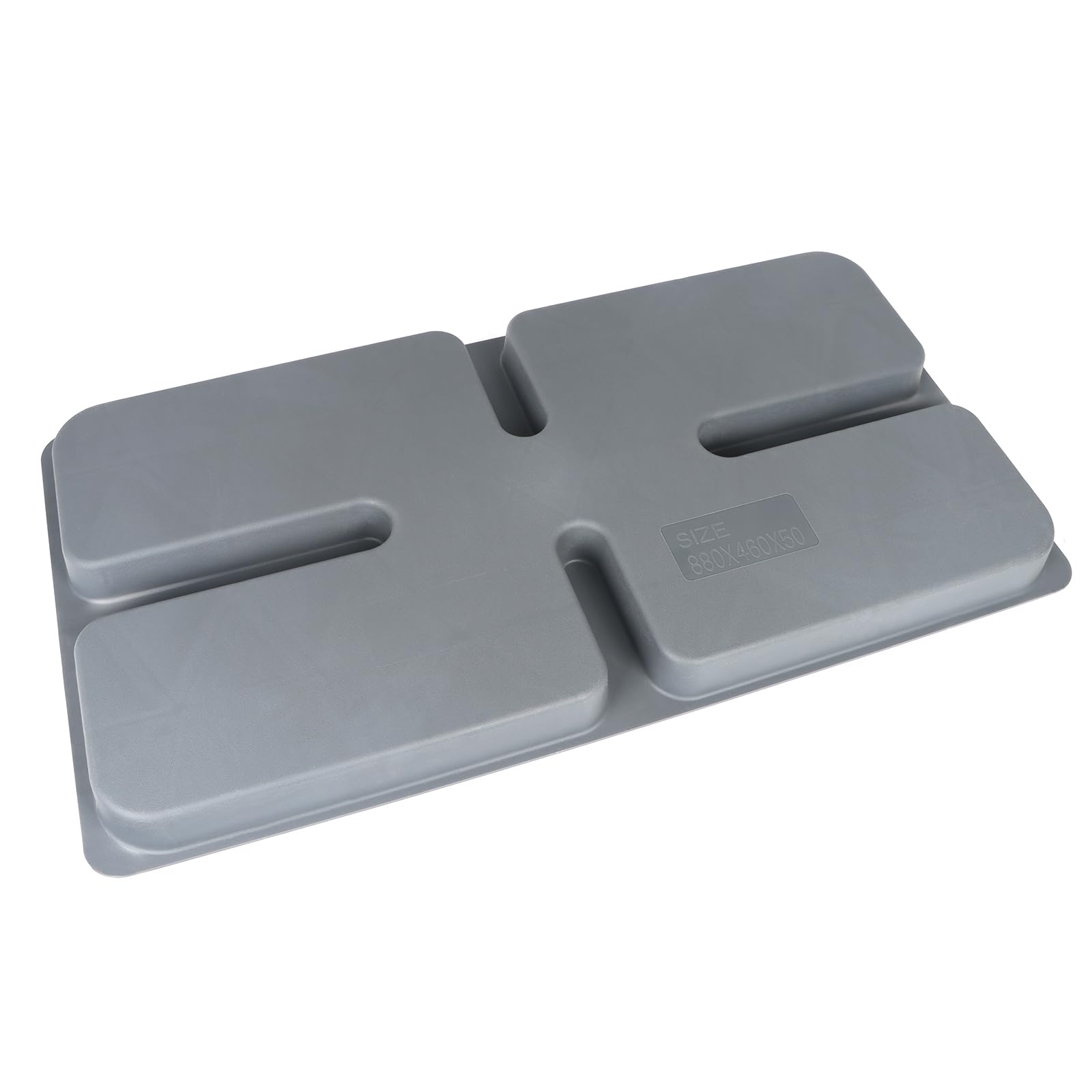 Photo 1 of **The description and photo are for reference only.**Kodilin Mini Split Pad 34.7" x 18.1" x 2" Condenser Pad - Universal Anti-Vibration Base for Outdoor AC Units | All-Weather PP Material | 800lb Capacity | Noise Reducing & Non-Slip Design