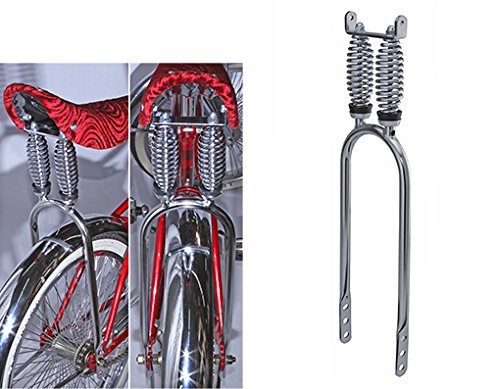 Lowrider 20″ Bike Bicycle Dual Suspension Sissy BAR Chrome. Bike Part, Bicycle Part, Bike Accessory, Bicycle Accessory