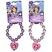 Disney Princess Sofia the First Faceted Beaded Bracelet with Heart Charm - Assorted Styles