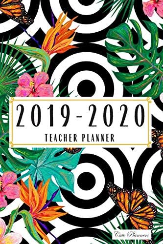 Cute Planners 2019-2020 Teacher Planner: Teacher Planner Lesson Planner Academic Planner Academic Organizer 2019-2020 Daily Weekly Monthly Planners 2019-2020 Cute Planner 2019-2020 Nature Planner Paperback – 12 Jul 2019