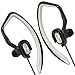 Artix Sport Workout Earbuds Headphones XJR, Built-in Microphone in-Ear Stereo Lightweight Wired Sweat-Proof Earphones, Work, Travel, Running, Exercise, Works w/Smartphones, iPhone Android (Black)