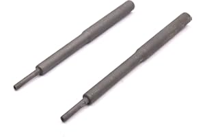 uxcell 2pcs Dark Gray Universal Valve Guide Remover Grinding Stick Lapping Tool for Car