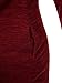 JayJay Women Vintage Cowl Neck Knit Sweater Long Sleeve Midi Pullover Sweater Dress with Two Pocket