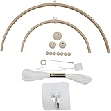 Amazon Com Focalmotors Baby Wooden Mobile Hanger Mobile Kit Crib Mobile Hanging Frame Bed Toy Decoration Diy Crafts Photography Props Newborn Gift Style C Baby